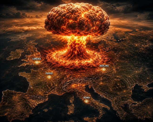Fungo Atomico sull'Europa